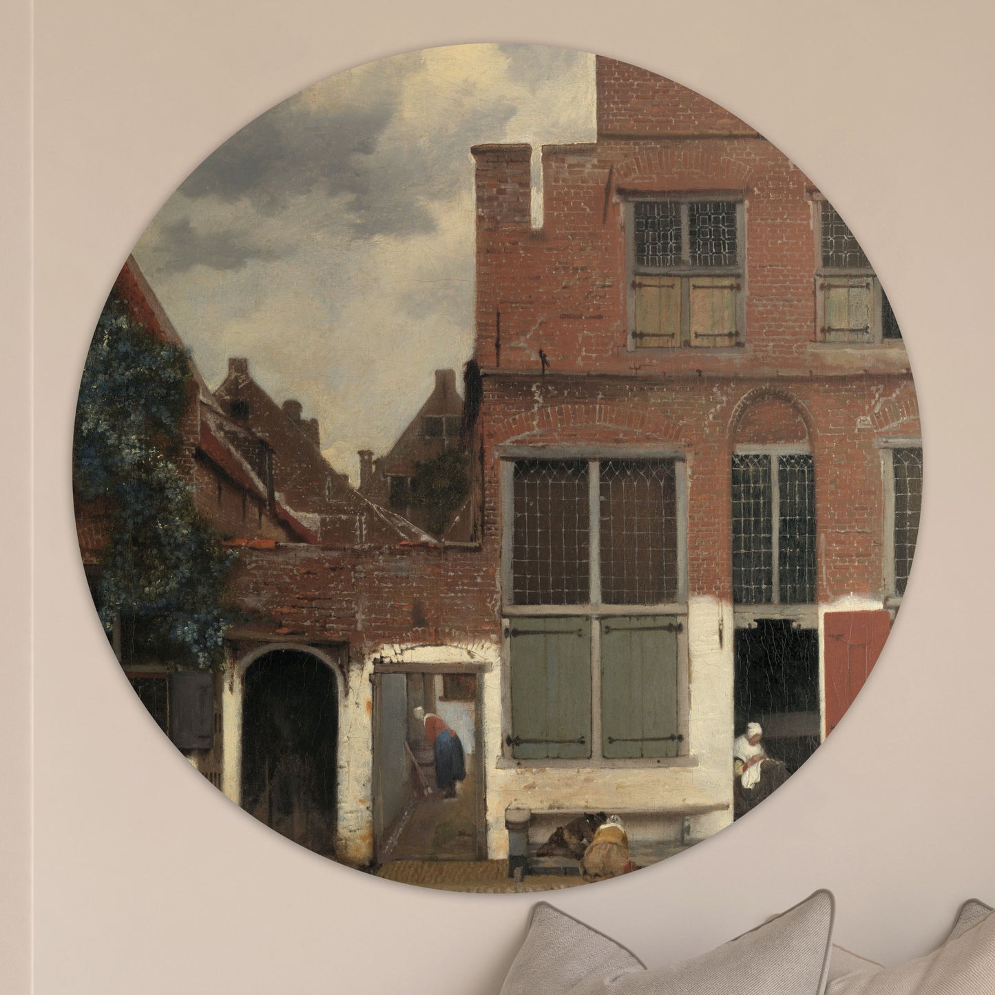 Het Straatje - Meesterwerken - Muurstatuur