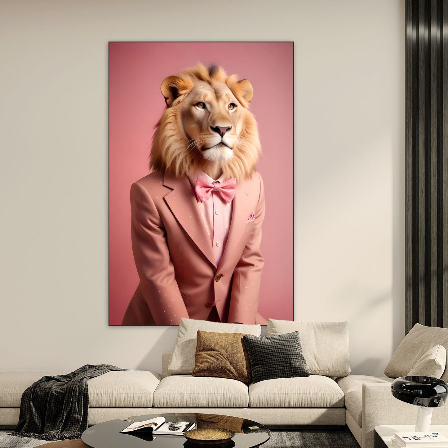 Fancy Leeuw - Limited Editions - Muurstatuur