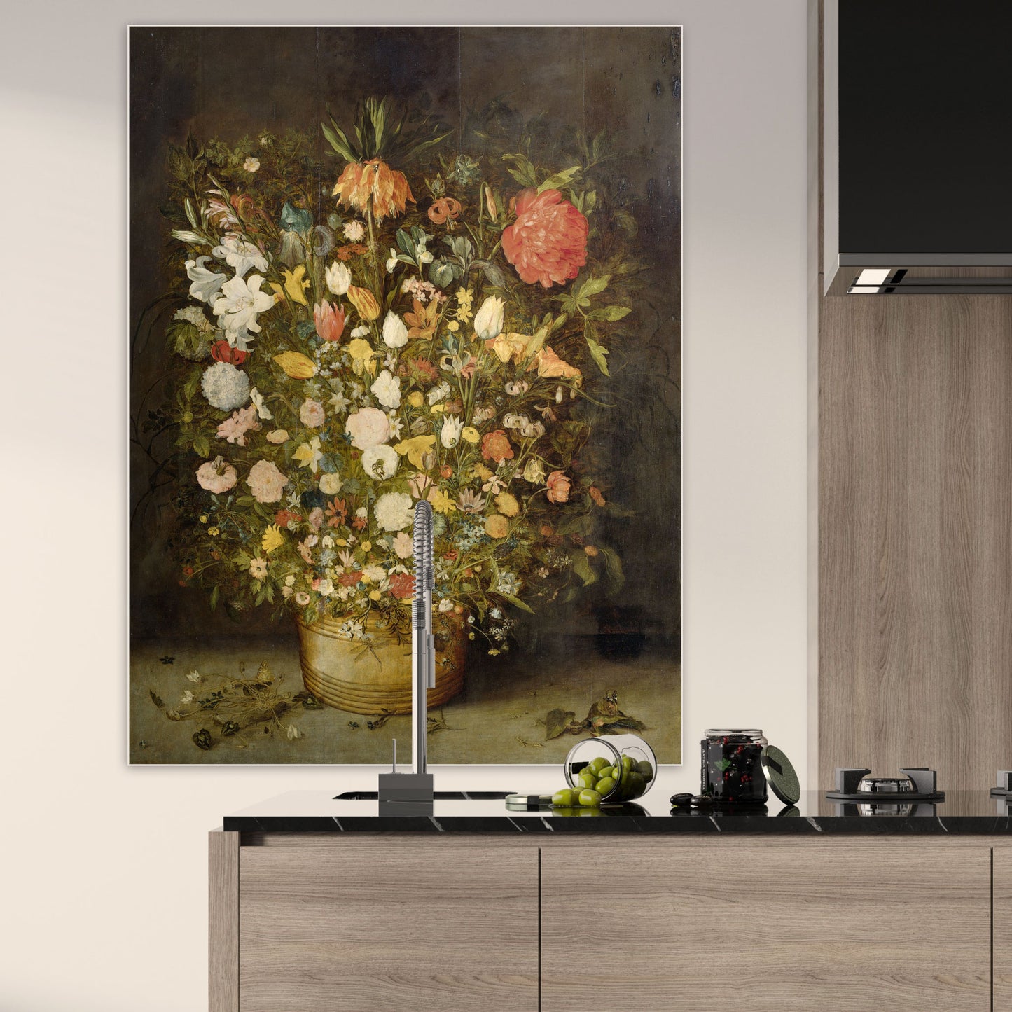 Stilleven met Bloemen II - Stillevens - Muurstatuur