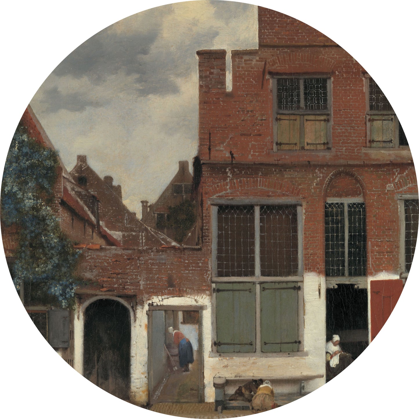 Het Straatje - Meesterwerken - Muurstatuur