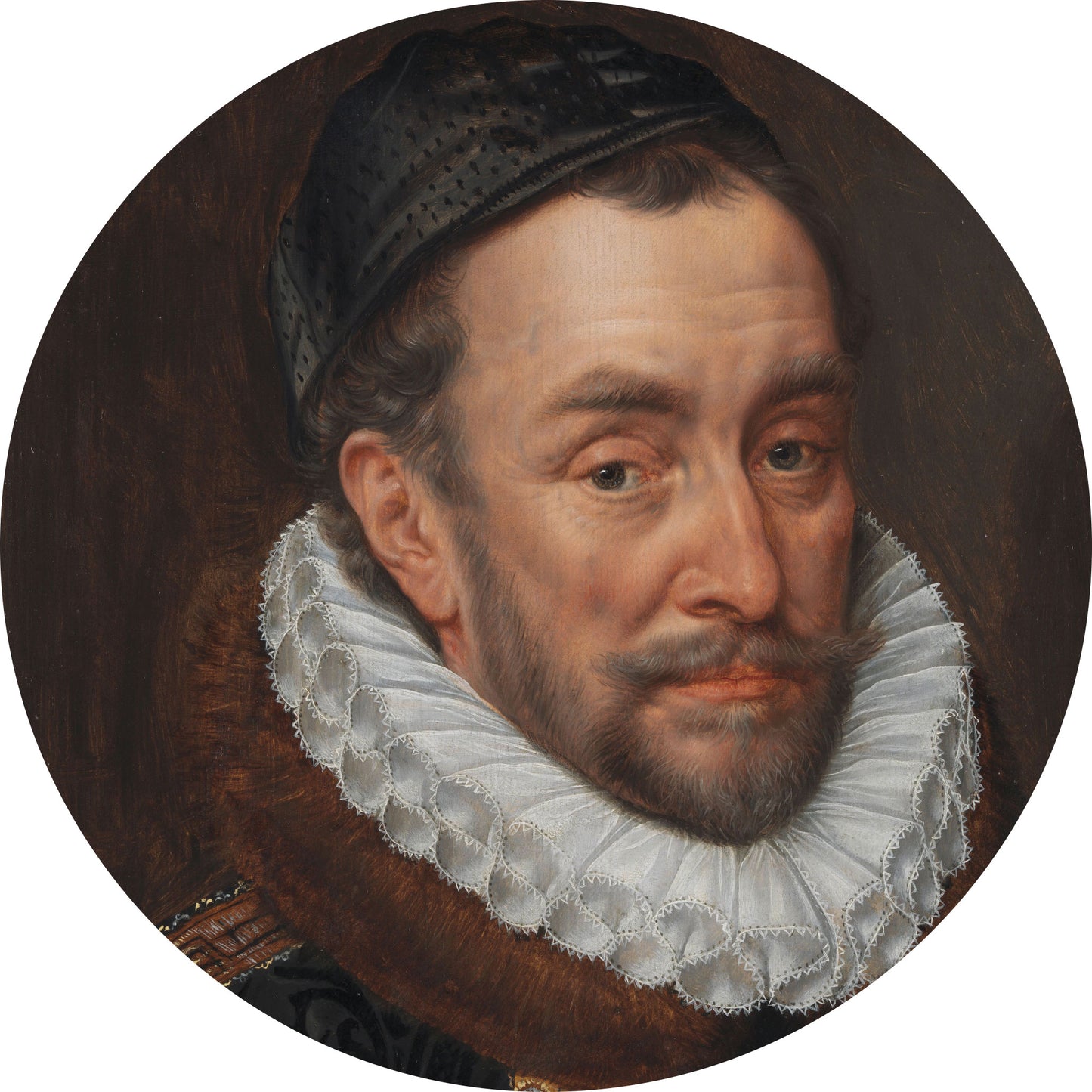 Portret van Willem I - Meesterwerken - Muurstatuur