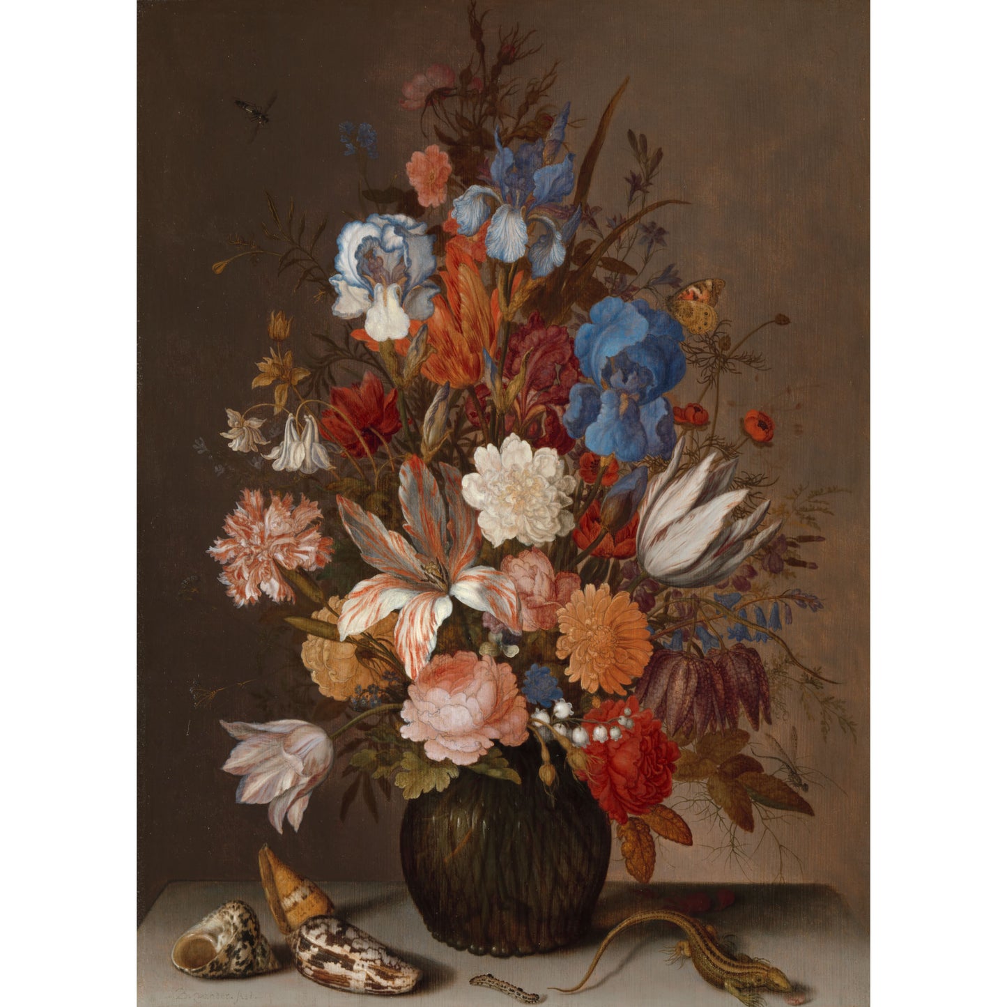 Stilleven met Bloemen V - Stillevens - Muurstatuur