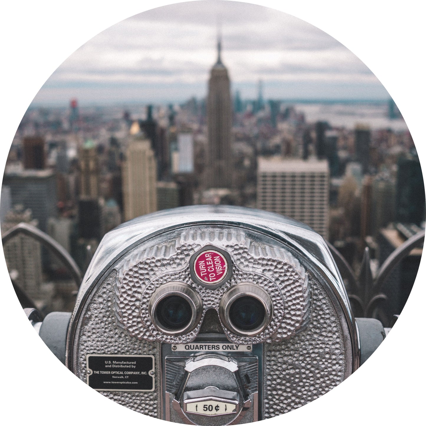 Uitzicht over New York - Fotografie - Muurstatuur