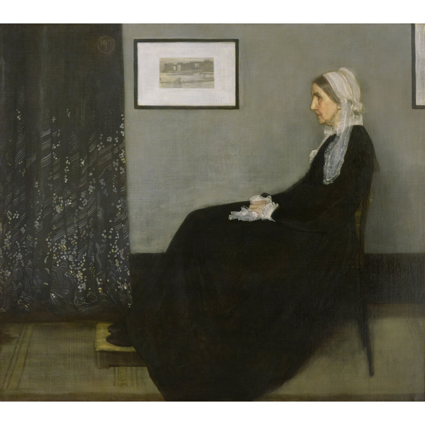 Whistler's Moeder - Meesterwerken - Muurstatuur
