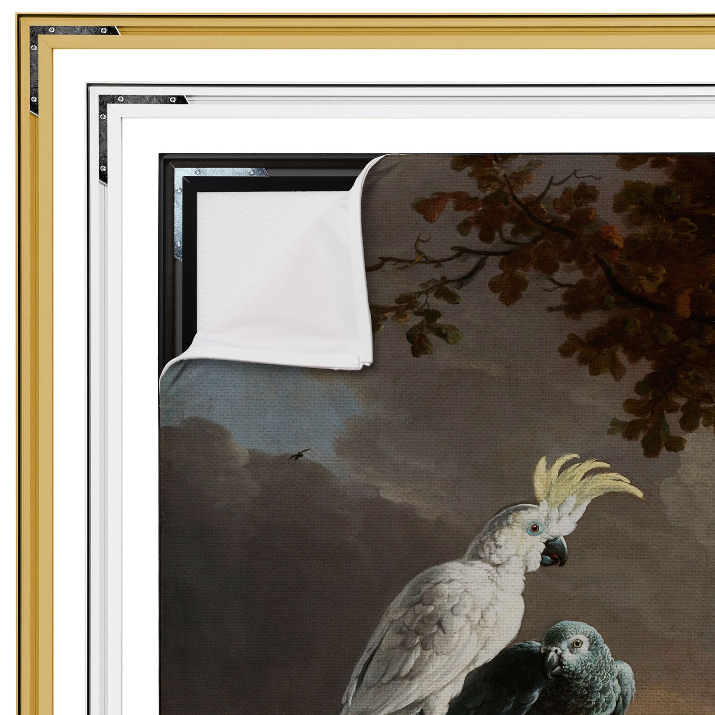 De Menagerie - Meesterwerken - Muurstatuur