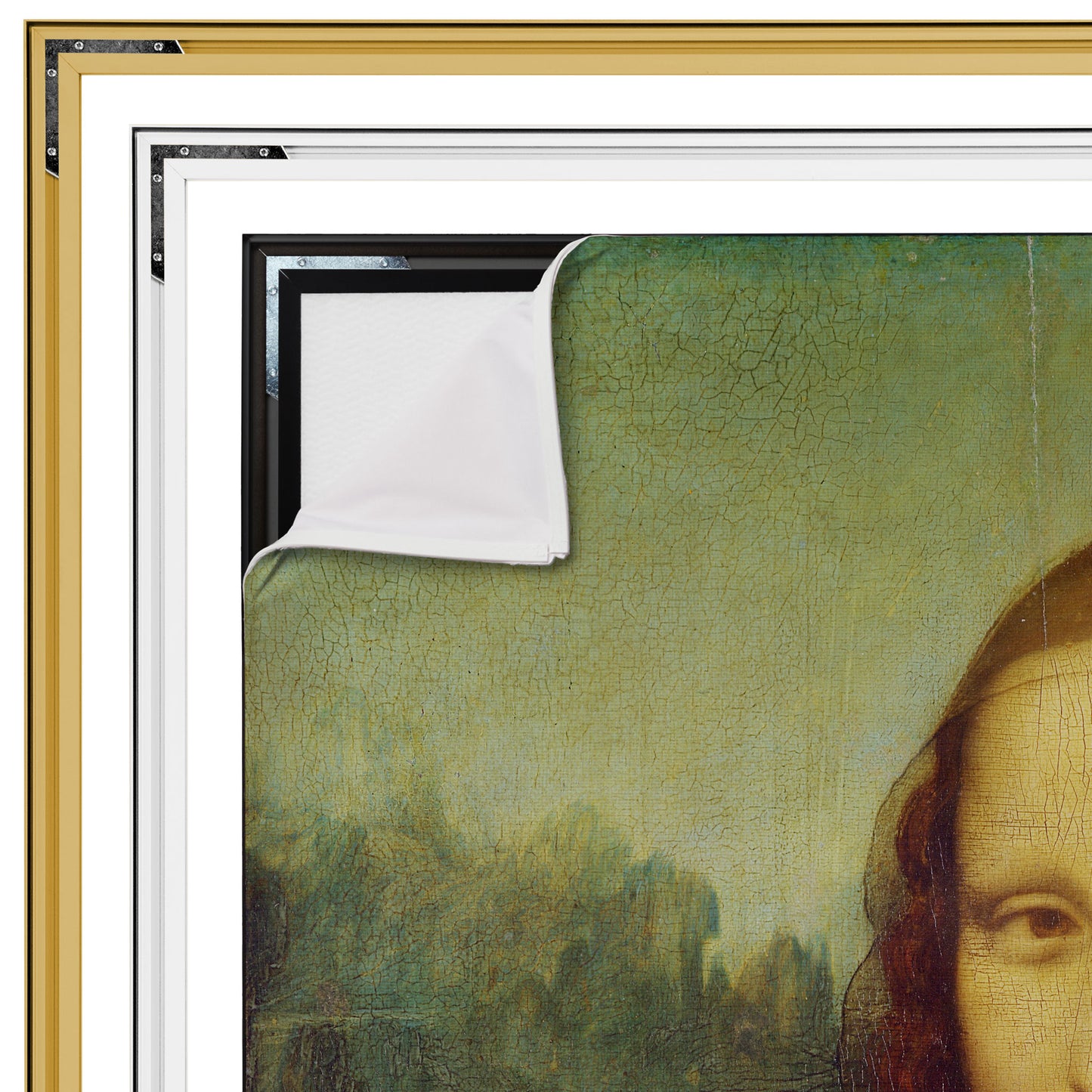 Mona Lisa - Meesterwerken - Muurstatuur