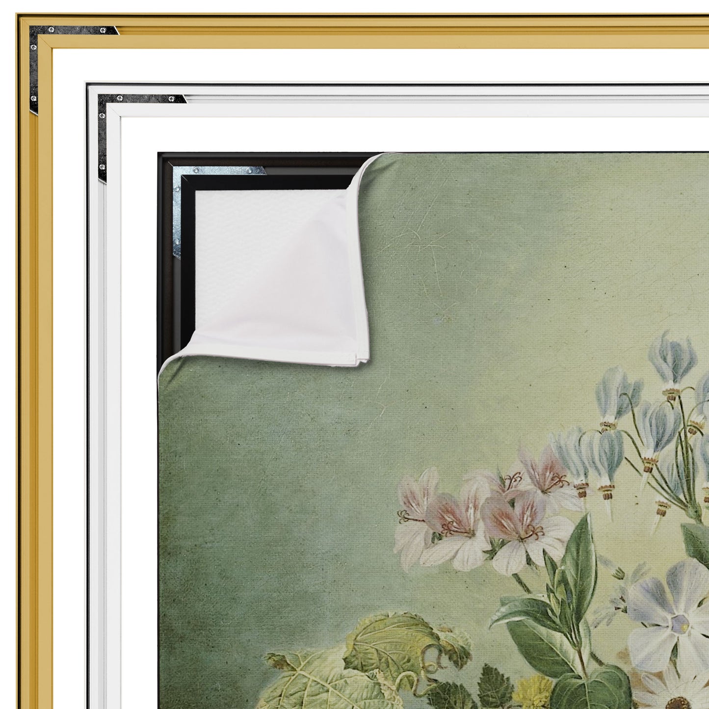 Stilleven met Bloemen en Vruchten I - Stillevens - Muurstatuur