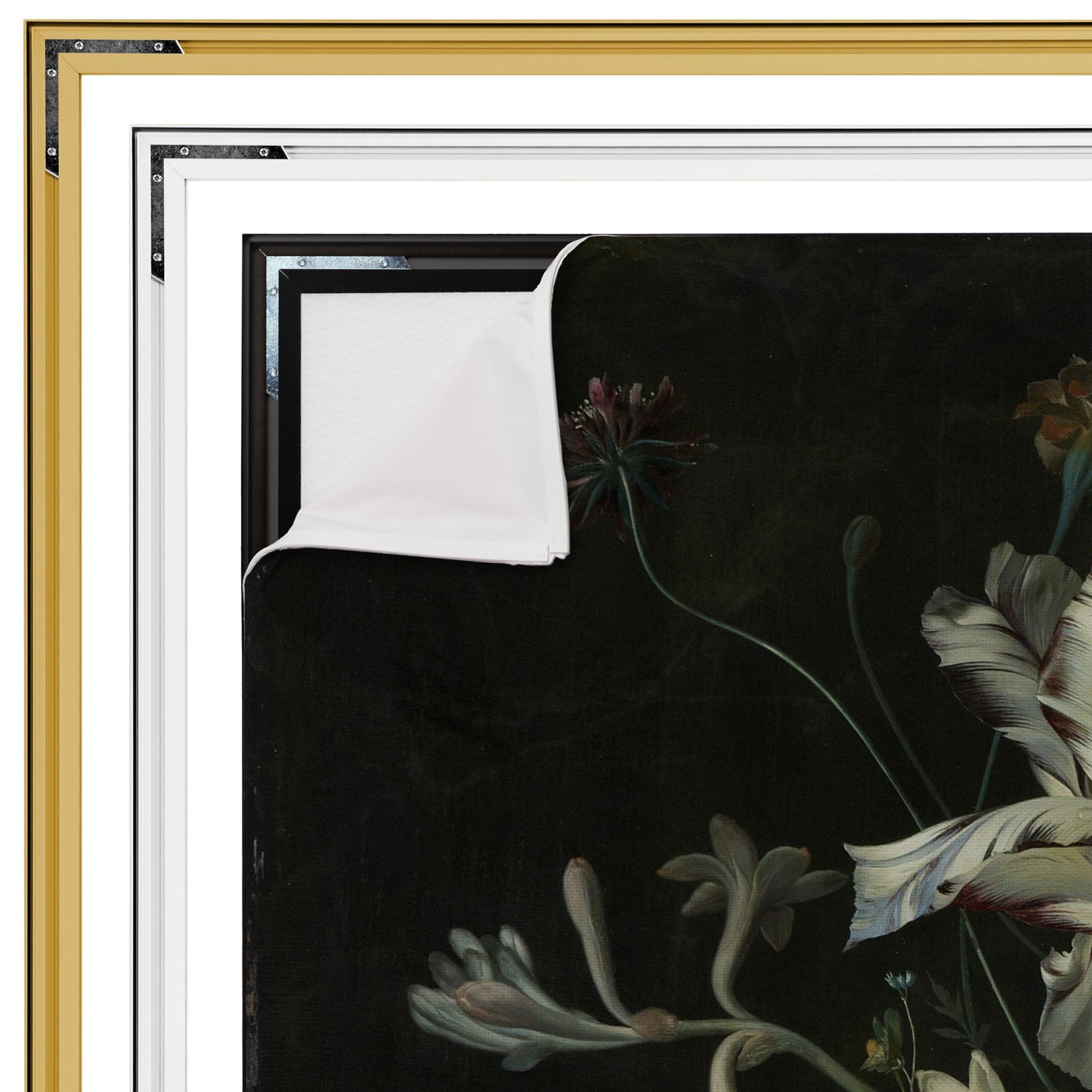 Stilleven met Bloemen en Vruchten II - Stillevens - Muurstatuur