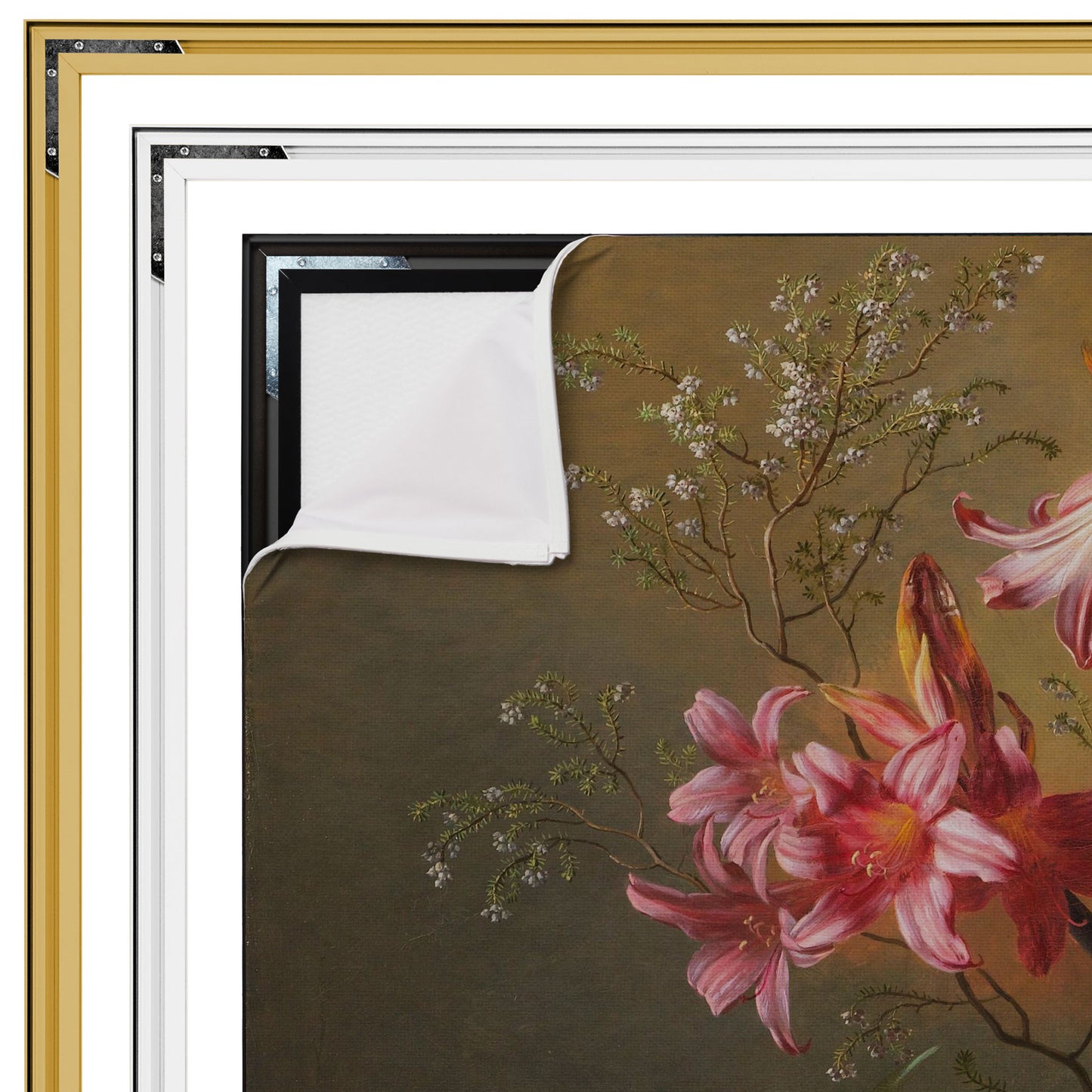 Stilleven met Bloemen in een Griekse Vaas - Stillevens - Muurstatuur