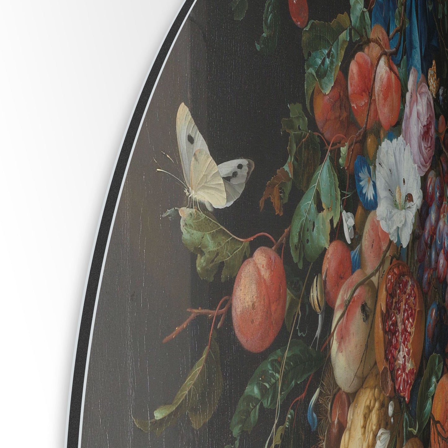 Festoen van Vruchten en Bloemen - Stillevens - Muurstatuur