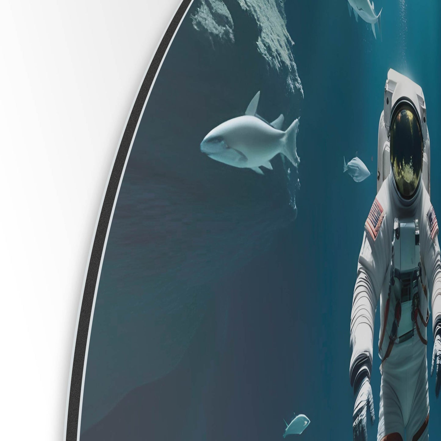 Onderwater Astronaut - Limited Editions - Muurstatuur