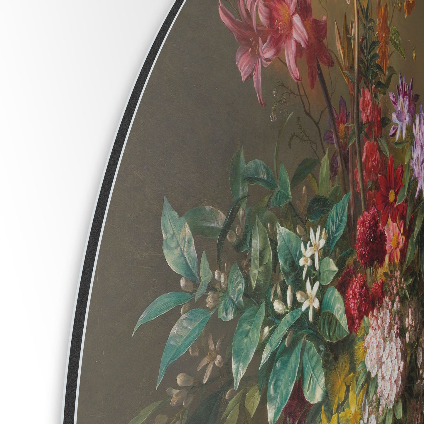 Stilleven met Bloemen in een Griekse Vaas - Stillevens - Muurstatuur