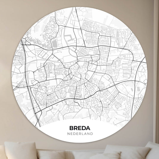 Breda - Kaarten - Muurstatuur
