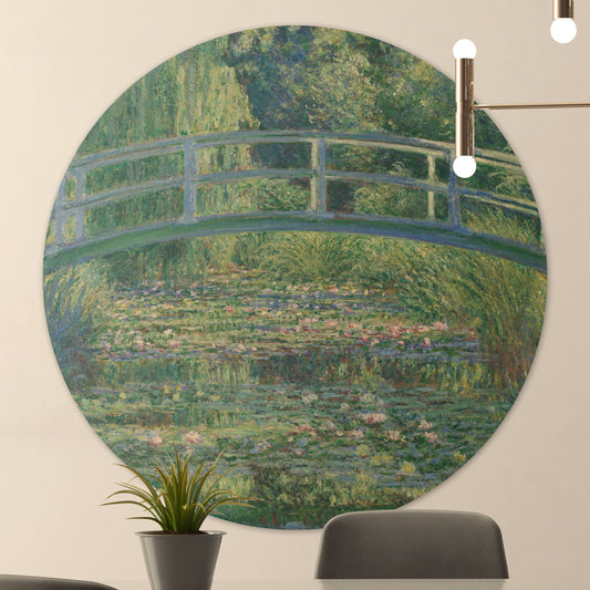 De Japanse Brug en de Waterlelies - Meesterwerken - Muurstatuur