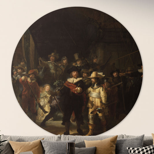 De Nachtwacht - Meesterwerken - Muurstatuur