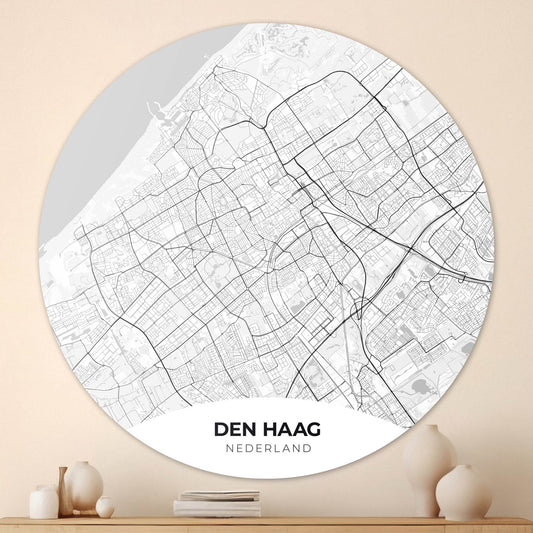 Den Haag - Kaarten - Muurstatuur