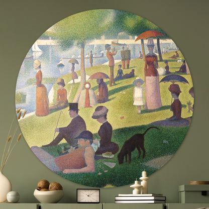Een Zondag op La Grande Jatte - Meesterwerken - Muurstatuur