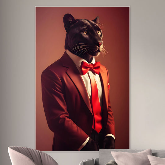 Fancy Panter - Limited Editions - Muurstatuur
