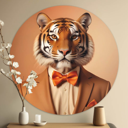 Fancy Tijger - Limited Editions - Muurstatuur