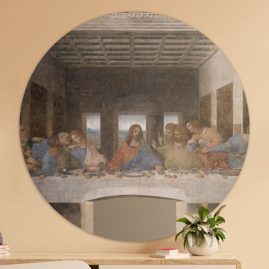 Het Laatste Avondmaal - Meesterwerken - Muurstatuur