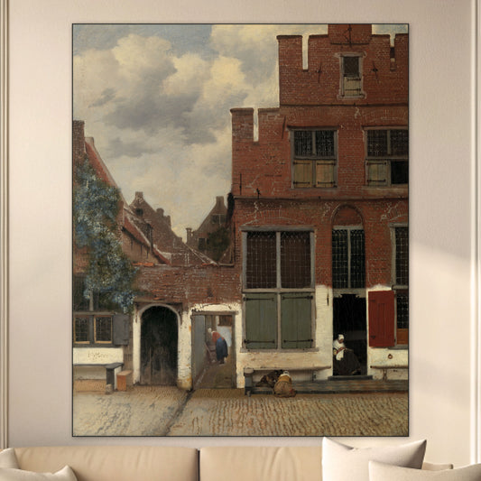 Het Straatje - Meesterwerken - Muurstatuur