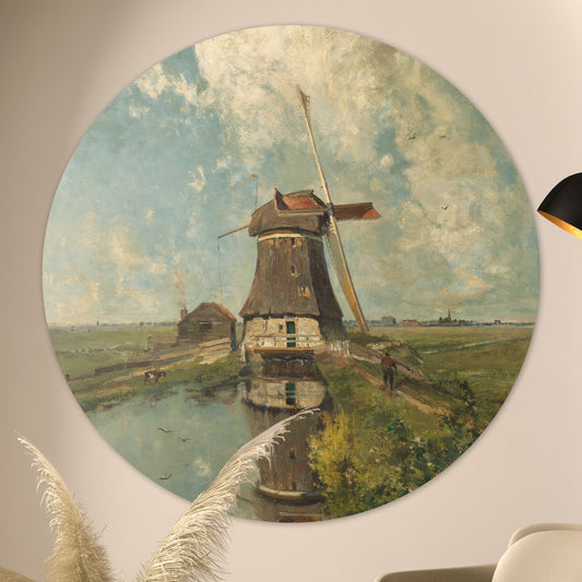 In de Maand Juli - Meesterwerken - Muurstatuur