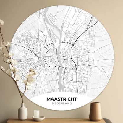Maastricht - Kaarten - Muurstatuur