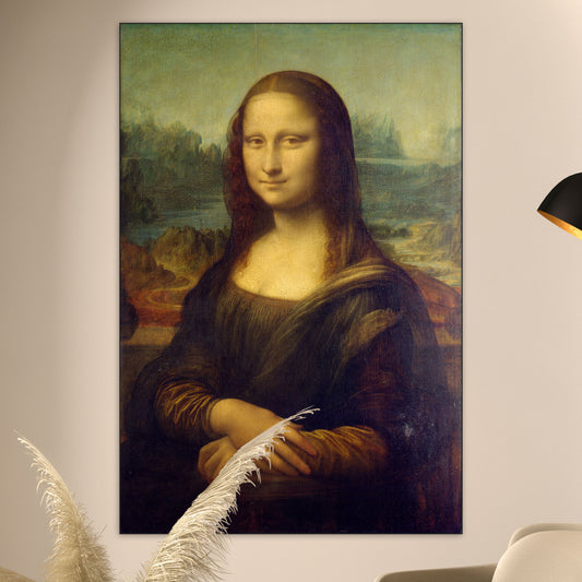 Mona Lisa - Meesterwerken - Muurstatuur