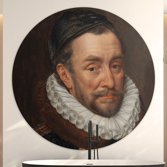 Portret van Willem I - Meesterwerken - Muurstatuur