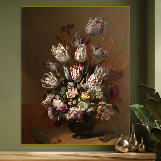 Stilleven met Bloemen III - Stillevens - Muurstatuur