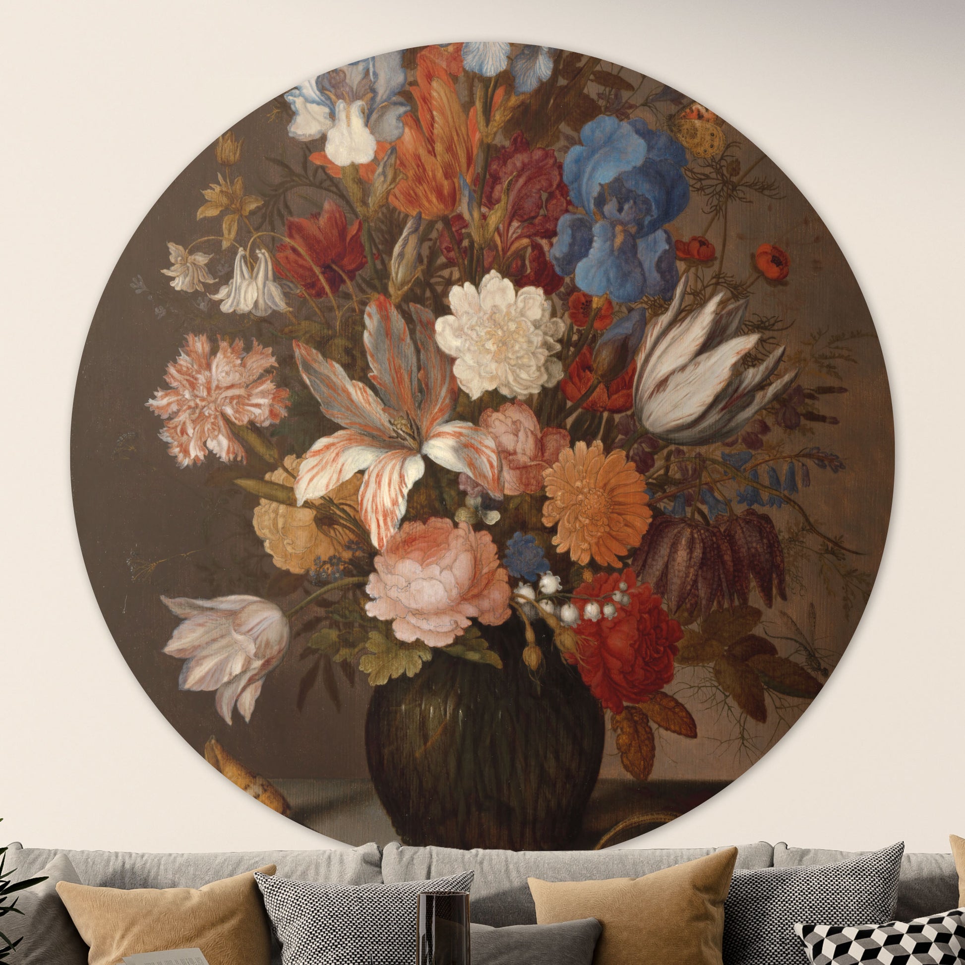 Stilleven met Bloemen V - Stillevens - Muurstatuur