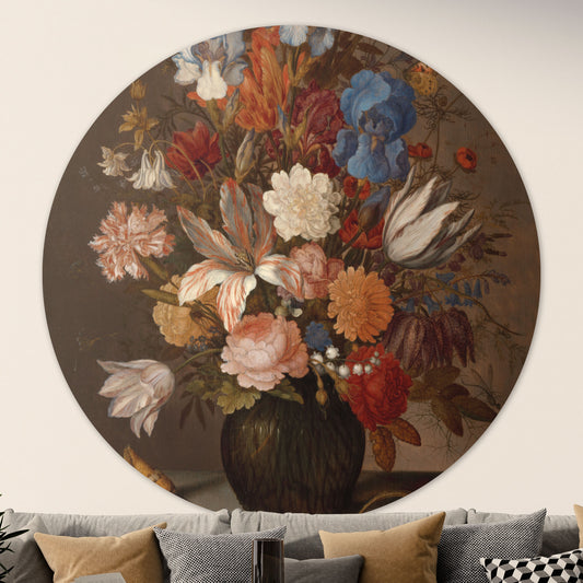 Stilleven met Bloemen V - Stillevens - Muurstatuur