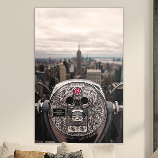 Uitzicht over New York - Fotografie - Muurstatuur