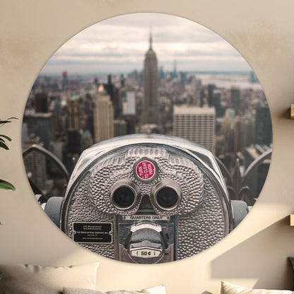 Uitzicht over New York - Fotografie - Muurstatuur