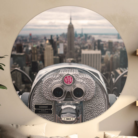 Uitzicht over New York - Fotografie - Muurstatuur