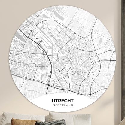 Utrecht - Kaarten - Muurstatuur