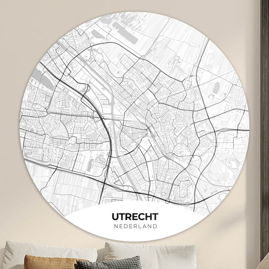 Utrecht - Kaarten - Muurstatuur
