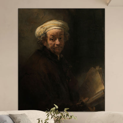 Zelfportret als Apostel Paulus - Meesterwerken - Muurstatuur