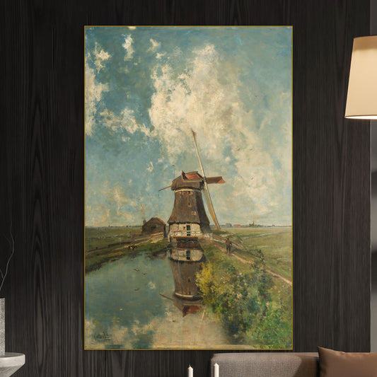 In de Maand Juli - Meesterwerken - Muurstatuur