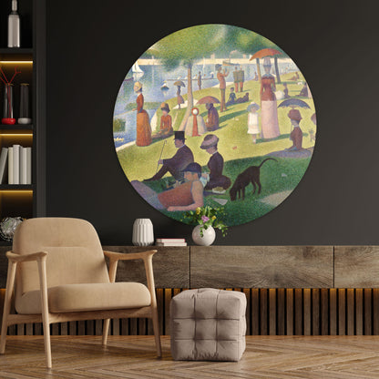 Een Zondag op La Grande Jatte - Meesterwerken - Muurstatuur