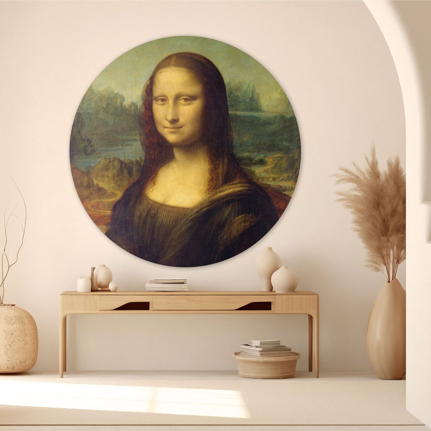 Mona Lisa - Meesterwerken - Muurstatuur