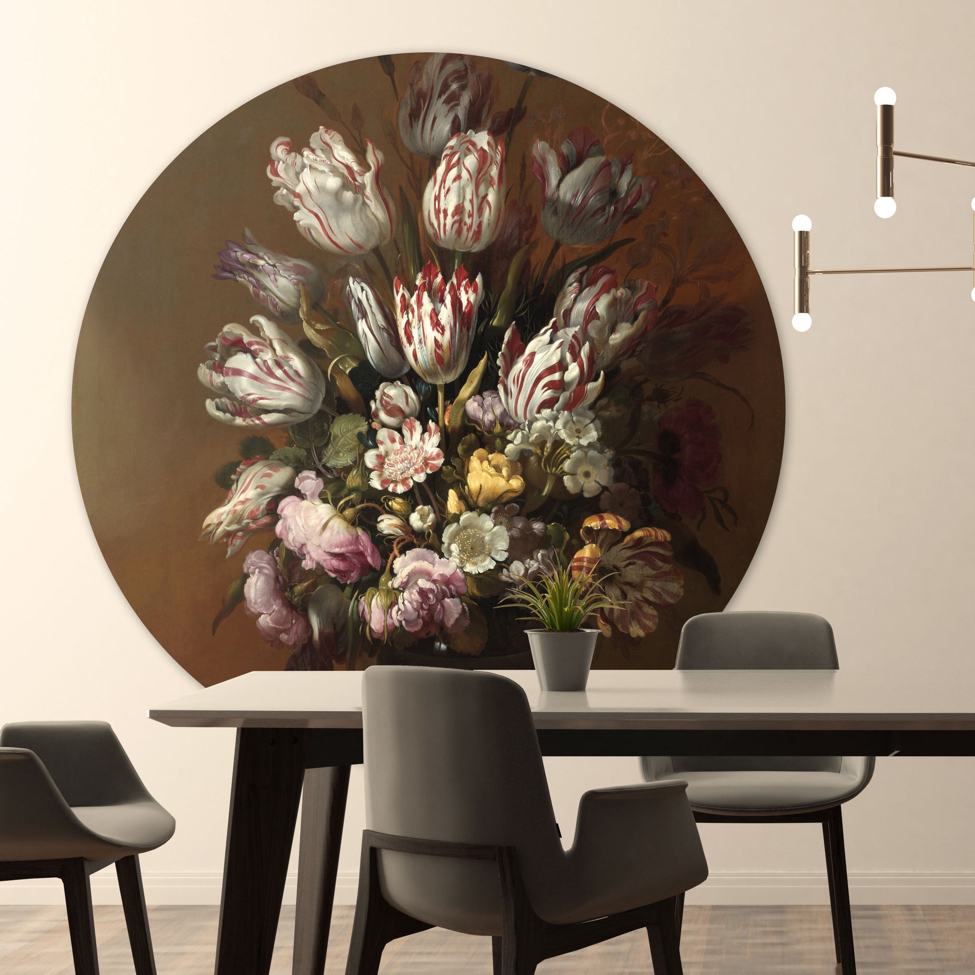 Stilleven met Bloemen III - Stillevens - Muurstatuur