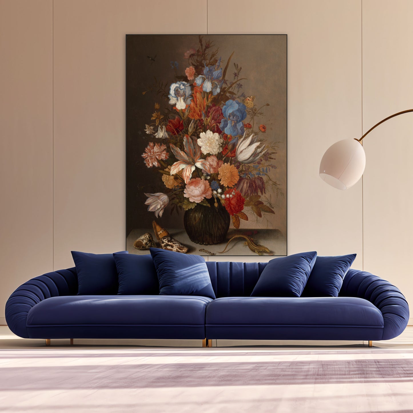 Stilleven met Bloemen V - Stillevens - Muurstatuur