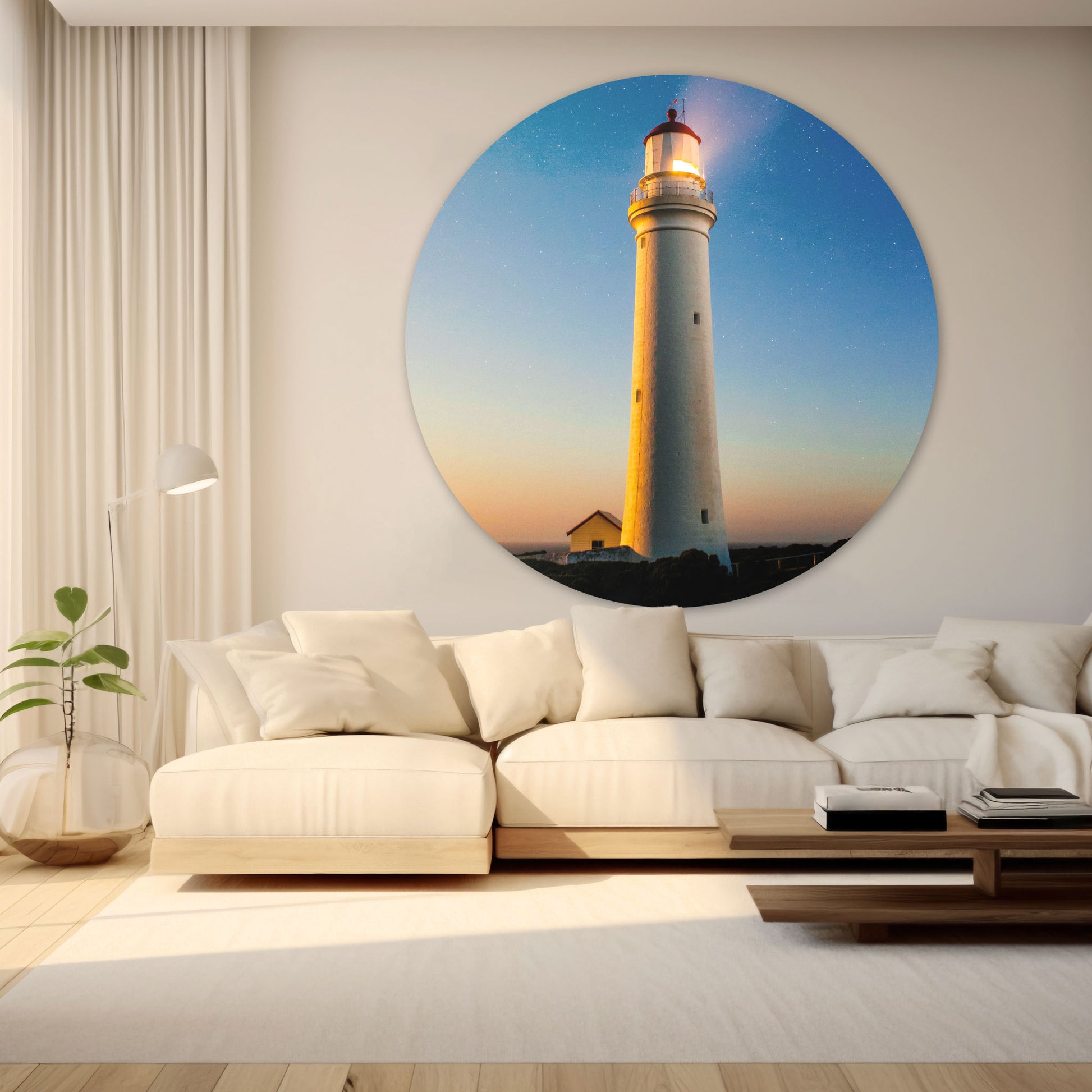 Vuurtoren van Cape Nelson - Fotografie - Muurstatuur