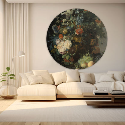 Stilleven met Bloemen en Vruchten II - Stillevens - Muurstatuur