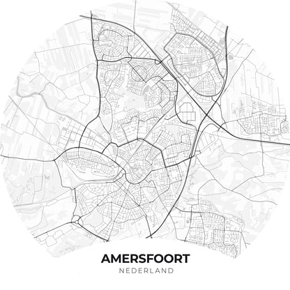 Amersfoort - Kaarten - Muurstatuur