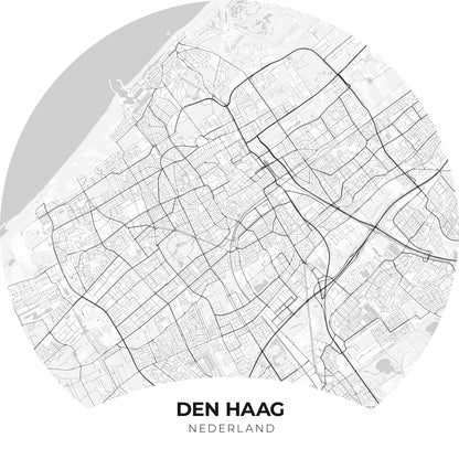 Den Haag - Kaarten - Muurstatuur
