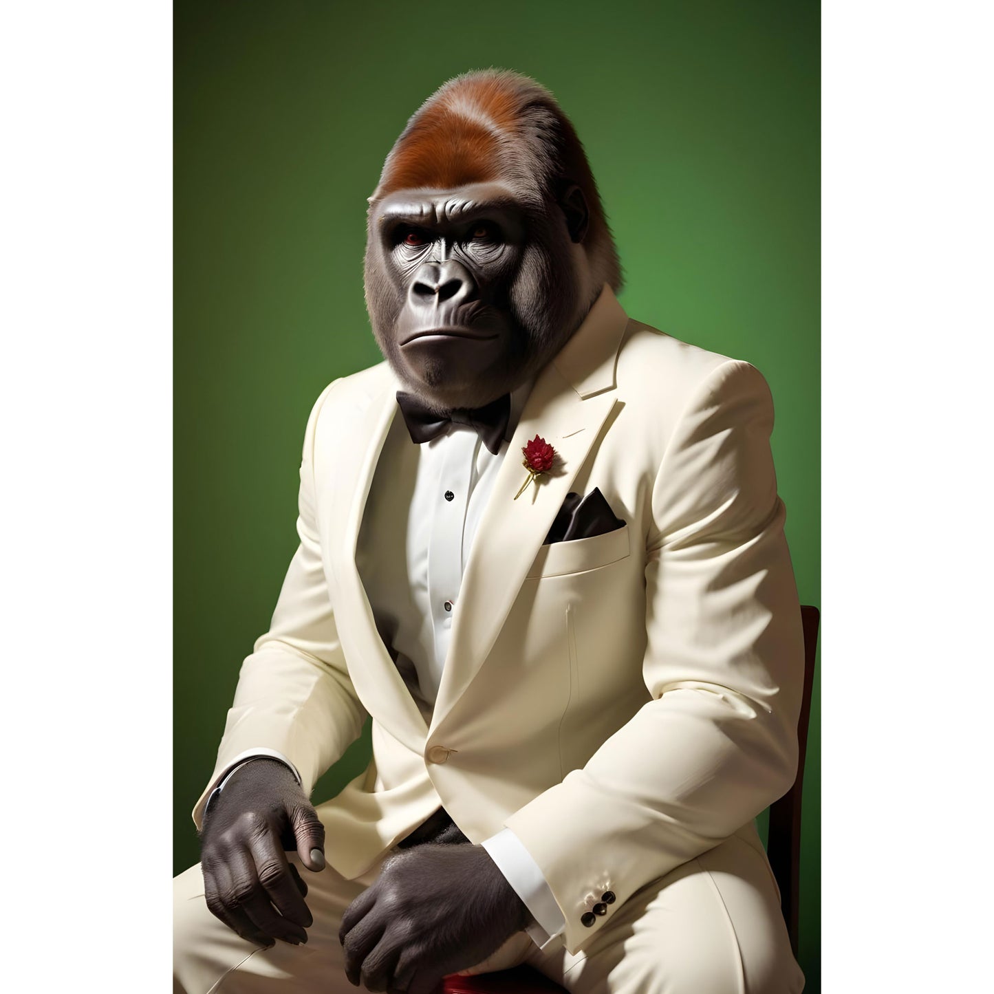 Fancy Gorilla - Limited Editions - Muurstatuur