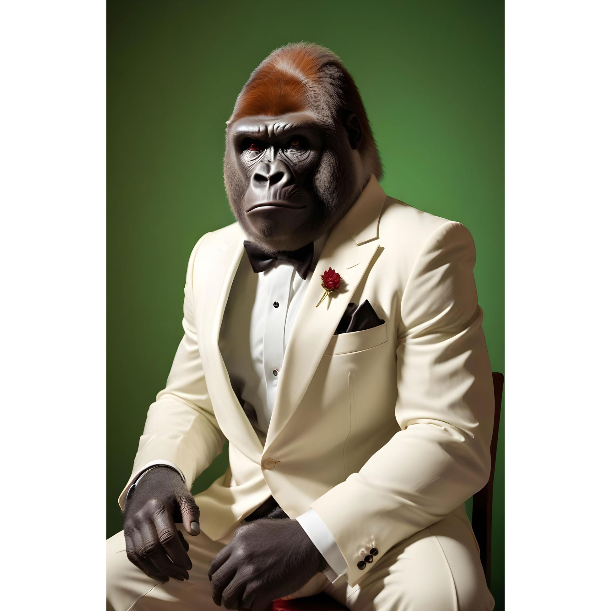 Fancy Gorilla - Limited Editions - Muurstatuur