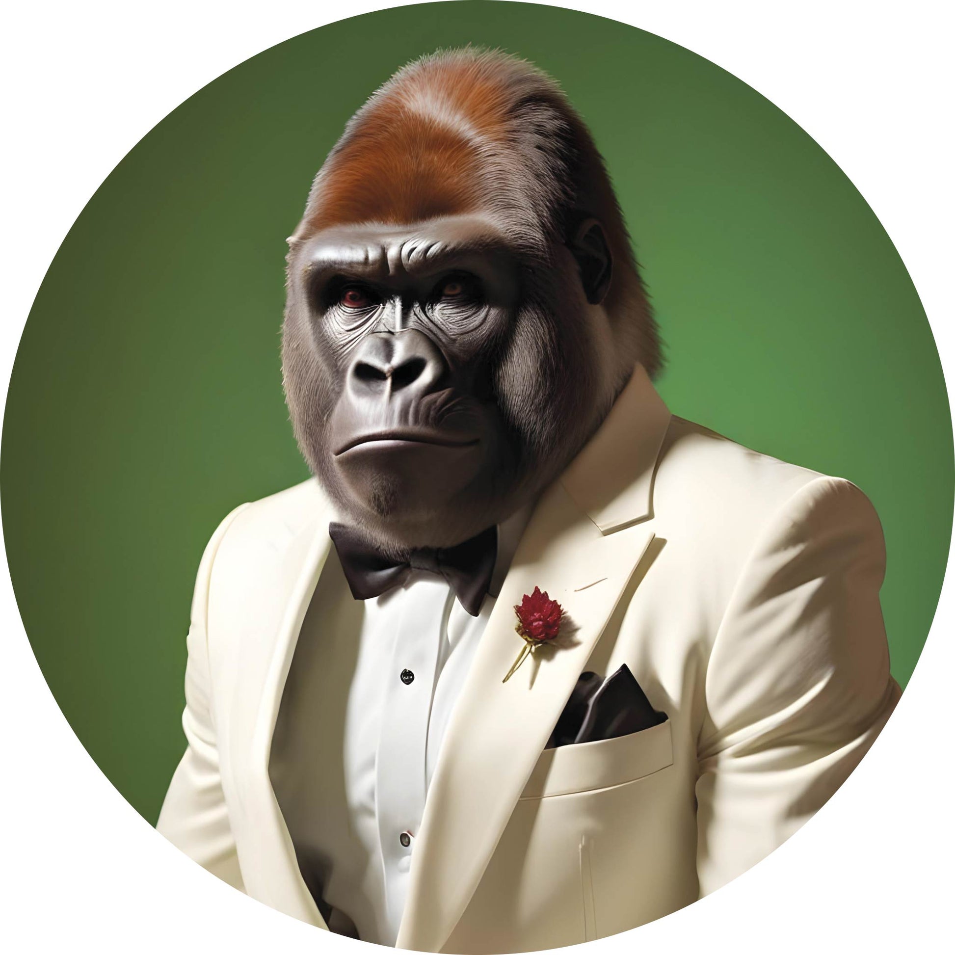 Fancy Gorilla - Limited Editions - Muurstatuur
